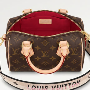 LV Speedy 20 Bag | Free Strap Included