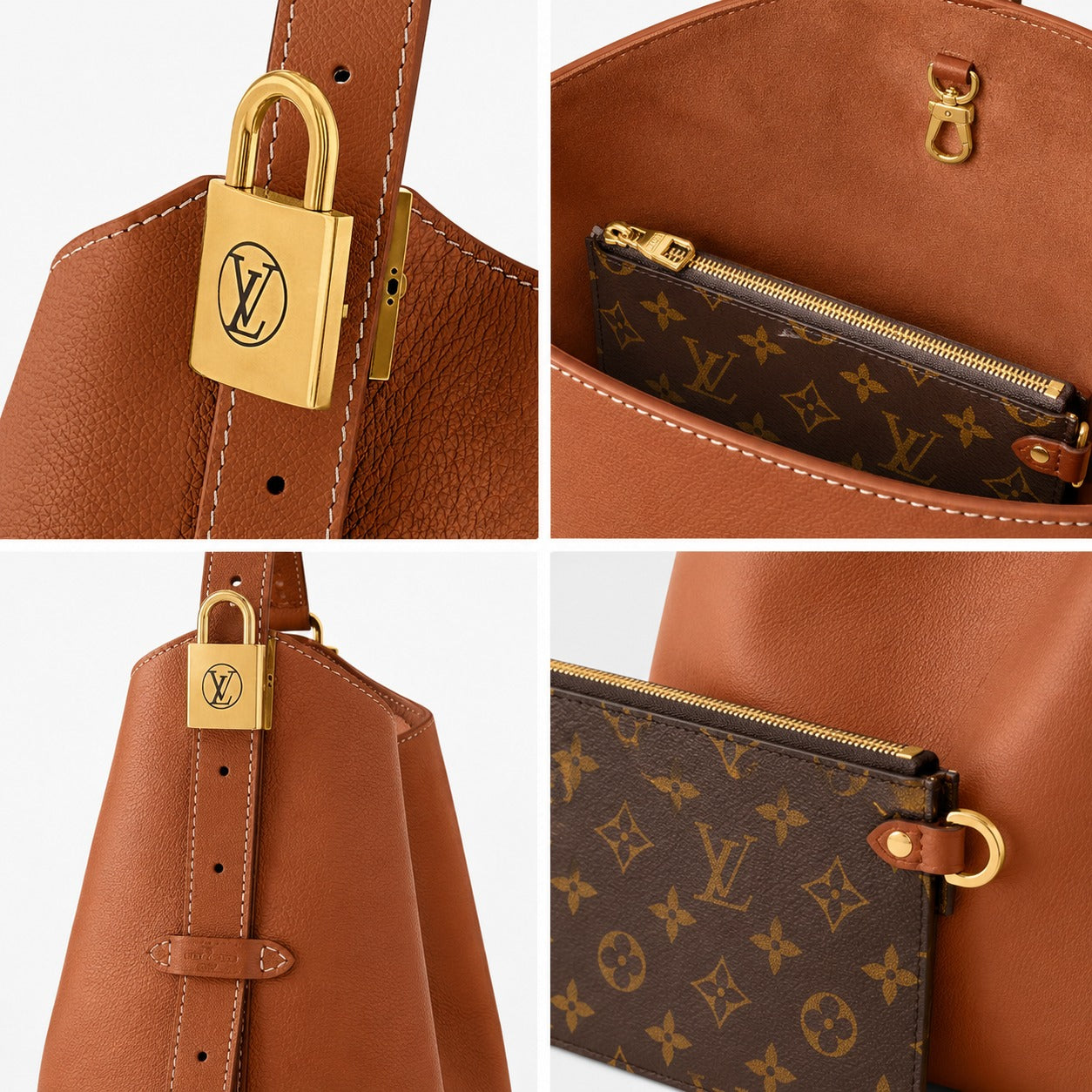 LV Low Key Hobo Bag | Free Pouch Included